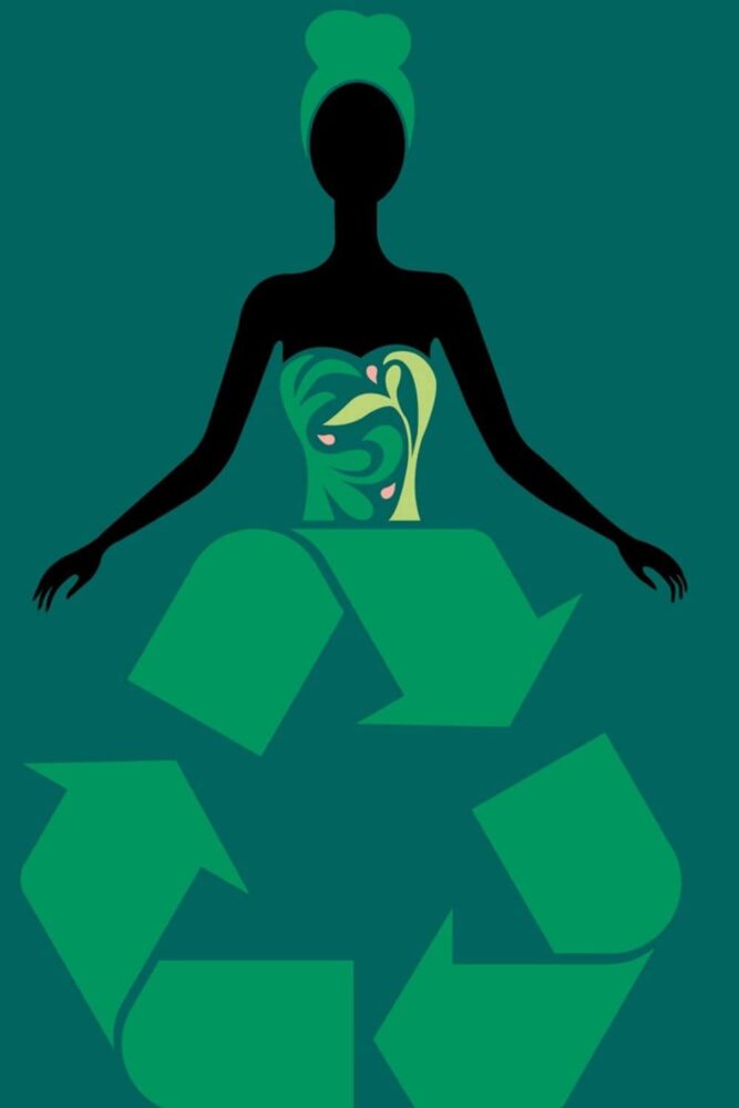 Drapers Recycle dress