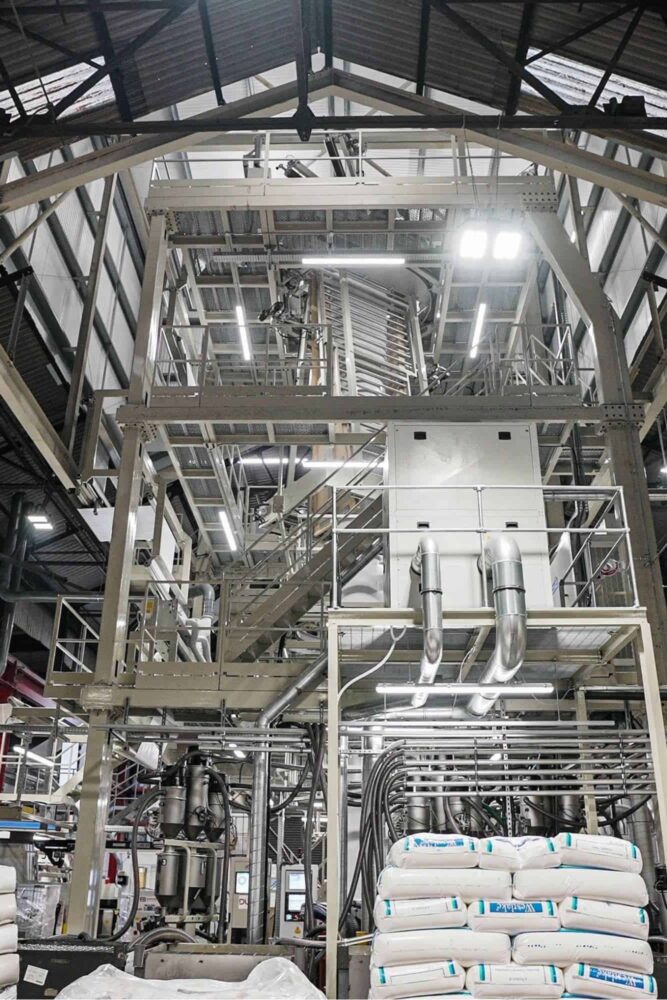 New 5-layer Co-Extruder at Manchester HQ